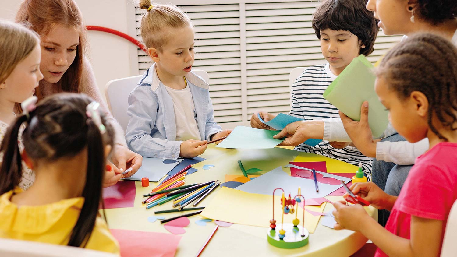 A l’école