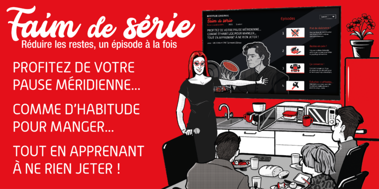Faim de Série : un appel à projets pour des pauses déjeuner anti-gaspi